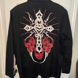 Brooklyn Xpress Men's Vintage Y2K Jacket/Blazer XL